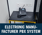 electronic manufacturing voip pbx system