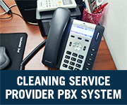 cleaning service provider voip pbx system