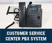 customer service center pbx system